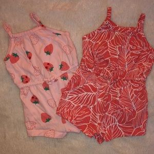 2 Old Navy Rompers